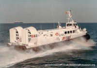 AP1-88 hovercraft with the Scandinavian company SAS